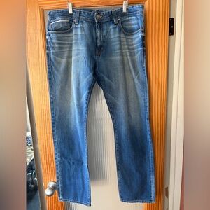 Fidelity Men's Slim Fit Jeans in Light Blue